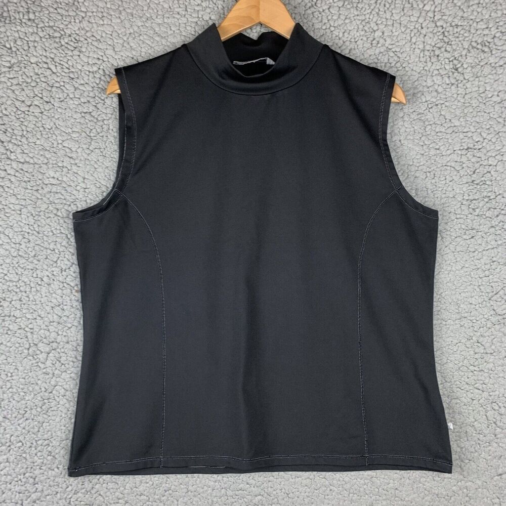 Callaway Black Sleeveless Tank Top
